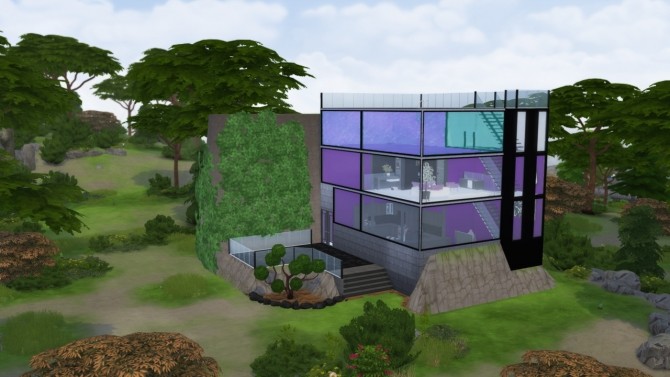 Sims 4 Right Angles house at Simming With Mary