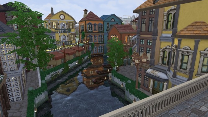 Sims 4 Bella Venezia Complex for everything by SatiSim at Mod The Sims