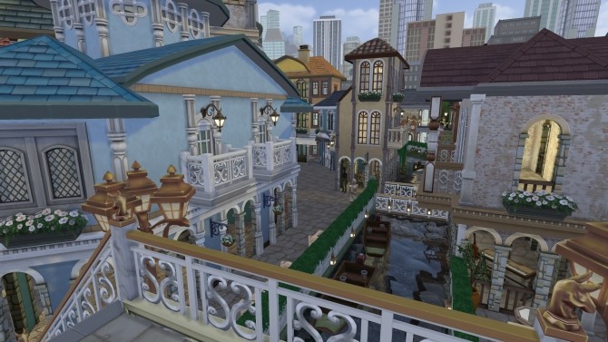 Sims 4 Bella Venezia Complex for everything by SatiSim at Mod The Sims
