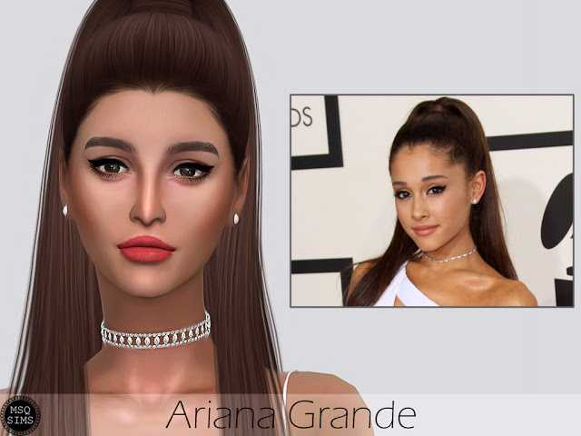 Sims 4 Ariana Grande at MSQ Sims