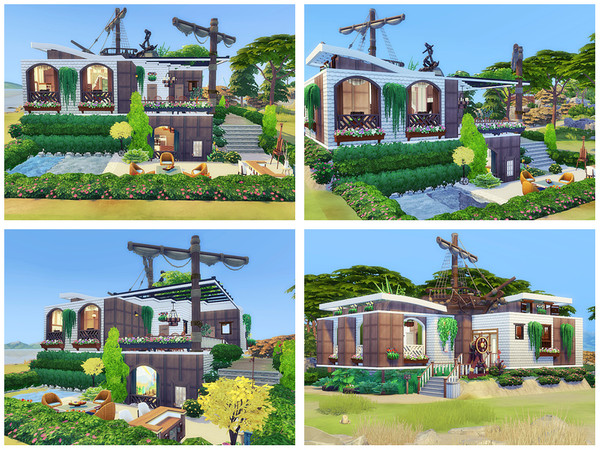 Sims 4 Claudyna house by Danuta720 at TSR
