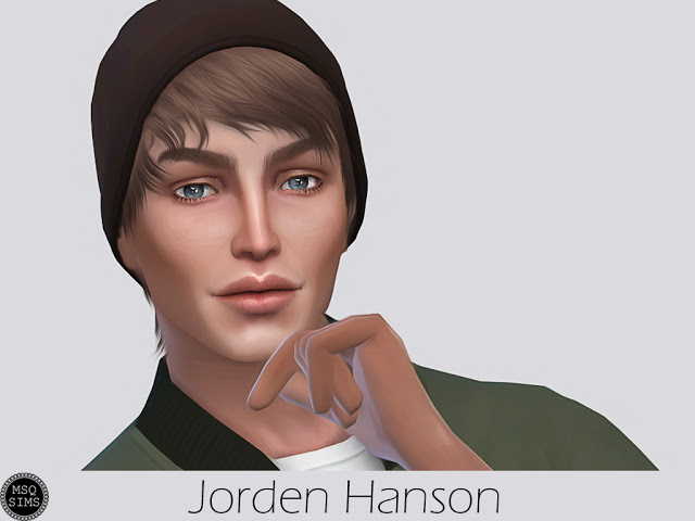 Sims 4 Jorden Hanson at MSQ Sims