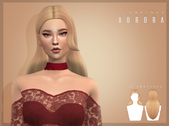 Sims 4 Aurora Hairstyle at Enriques4