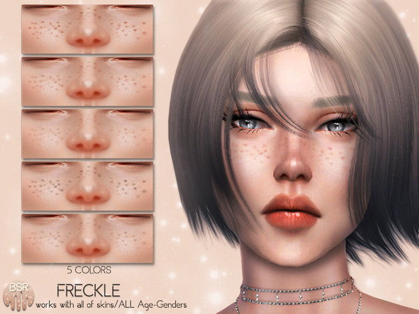 Sims 4 Freckle BH06 by busra tr at TSR