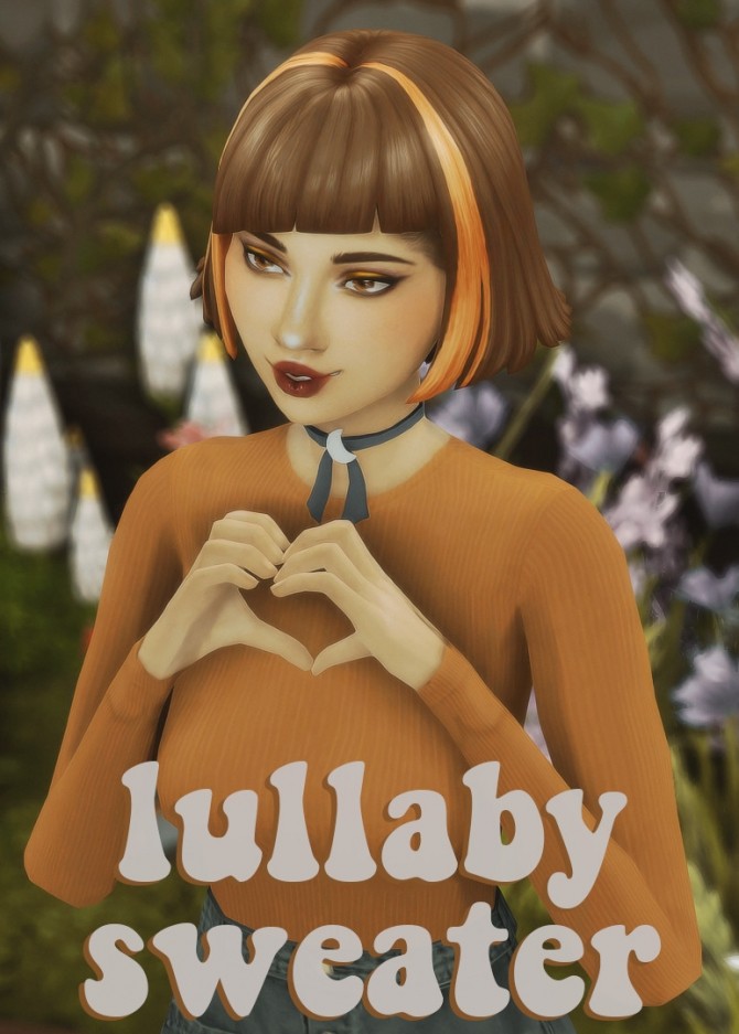 Sims 4 Trillyke‘s lullaby sweater recolours at cowplant pizza