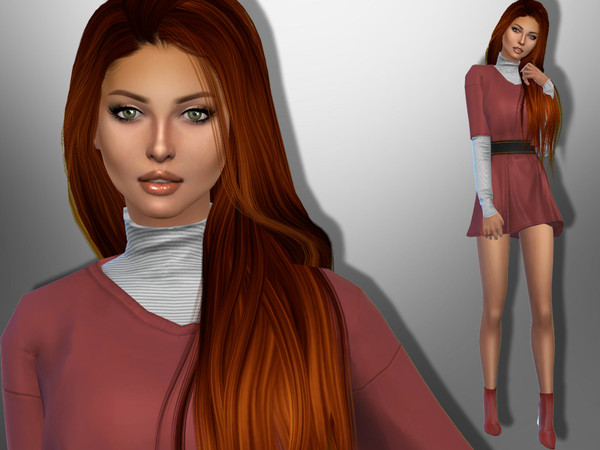 Sims 4 Matilda Flynn by divaka45 at TSR