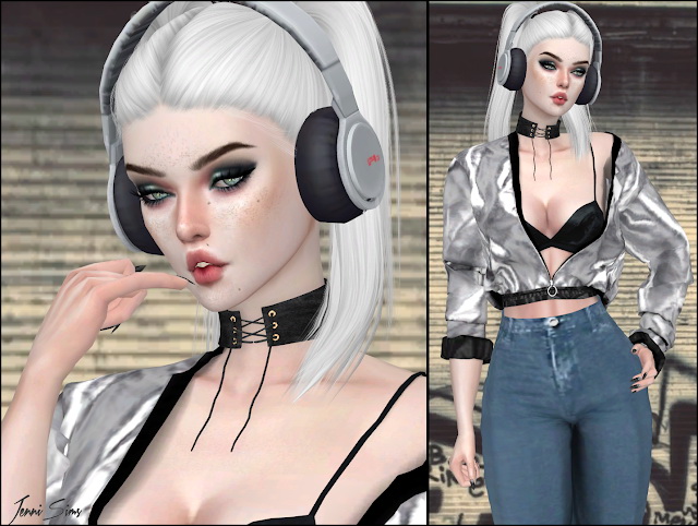 Sims 4 Base Game compatible City Nights Headphones at Jenni Sims