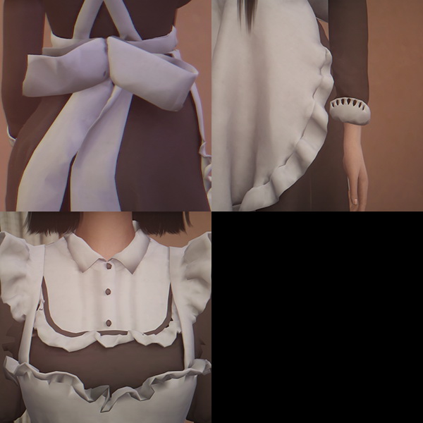 Sims 4 Maid Costume at SHENDORI SIMS
