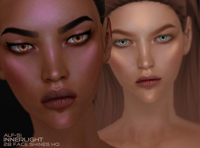 Sims 4 Face shine 01 Innerlight HQ at Alf si