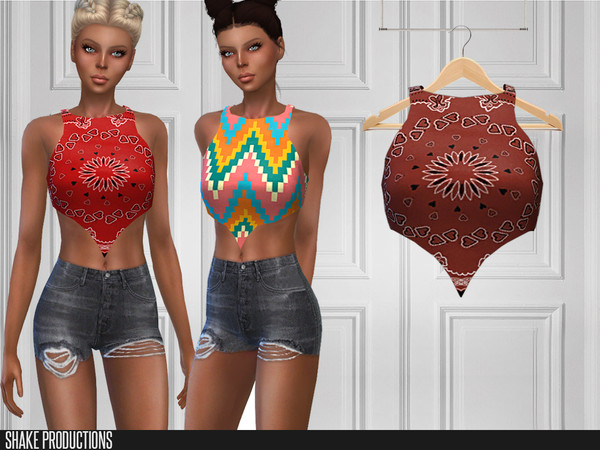 Sims 4 220 Top by ShakeProductions at TSR