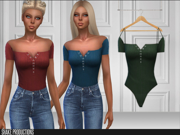 Sims 4 212 Bodysuit by ShakeProductions at TSR