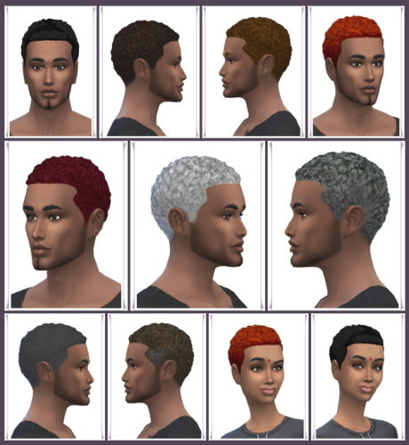 Holyday Short Afro Hair Edit at Birksches Sims Blog » Sims 4 Updates