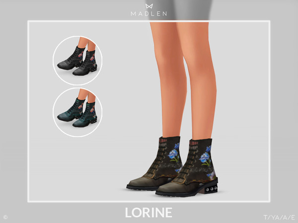 Sims 4 Madlen Lorine Boots by MJ95 at TSR
