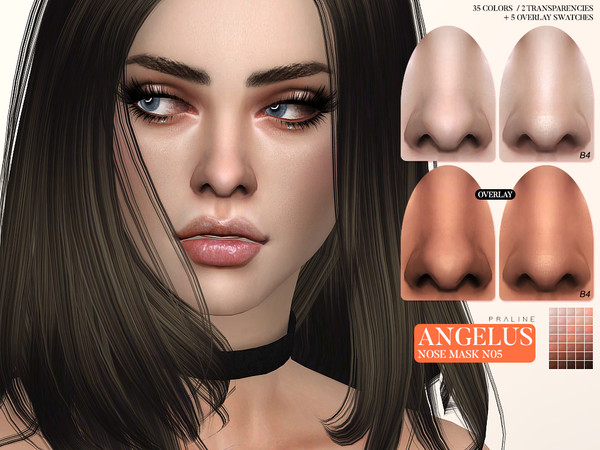 Sims 4 Angelus Nosemask N05 by Pralinesims at TSR