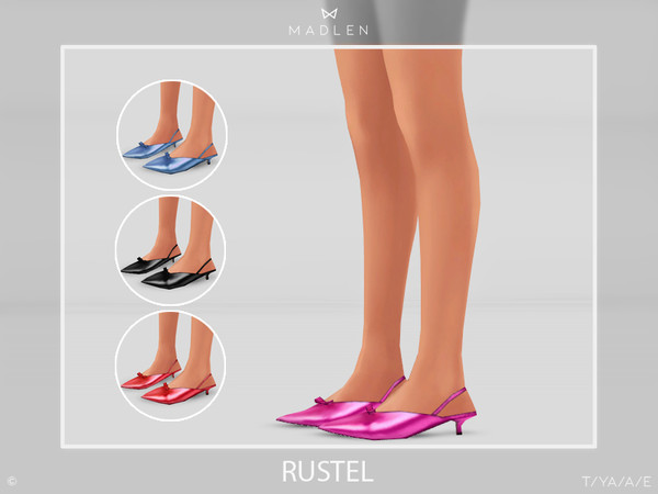 Sims 4 Madlen Rustel Shoes by MJ95 at TSR