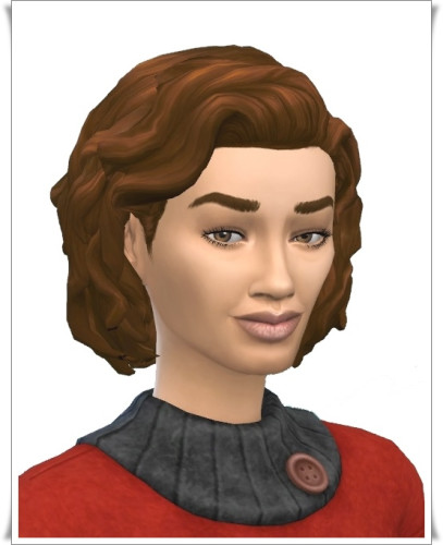 Carlas Mid Curls Hair At Birksches Sims Blog Sims 4 Updates