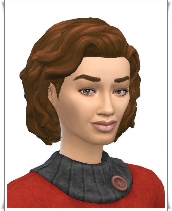 Sims 4 Carla’s Mid Curls hair at Birksches Sims Blog