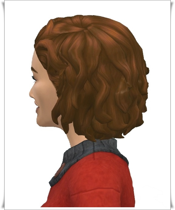 Sims 4 Carla’s Mid Curls hair at Birksches Sims Blog