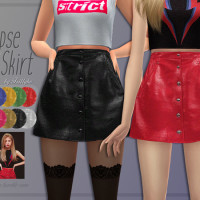 Sybel Tucked in Tshirt at Lumy Sims » Sims 4 Updates