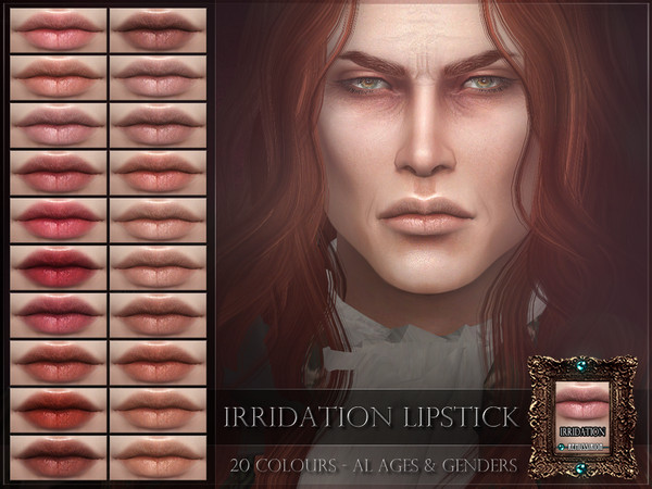 Sims 4 Irridation Lipstick by RemusSirion at TSR
