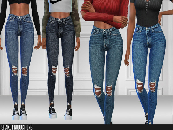 Sims 4 227 Jeans by ShakeProductions at TSR