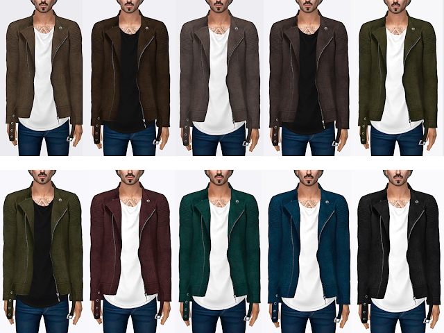 Sims 4 Suede Jacket at Darte77