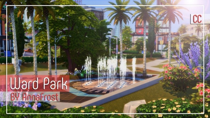 Sims 4 Ward Park at Anna Frost