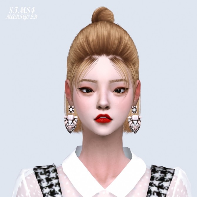 Sims 4 Shield Shaped Earrings at Marigold