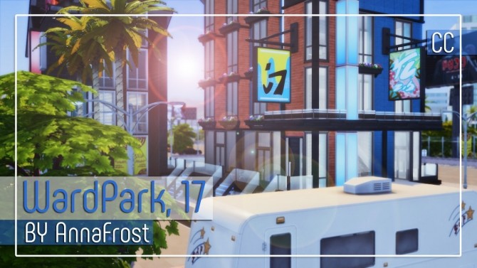 Sims 4 WardPark Drive 17 apartment at Anna Frost