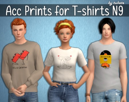 Acc Prints for T-shirts Part 9 at Tukete