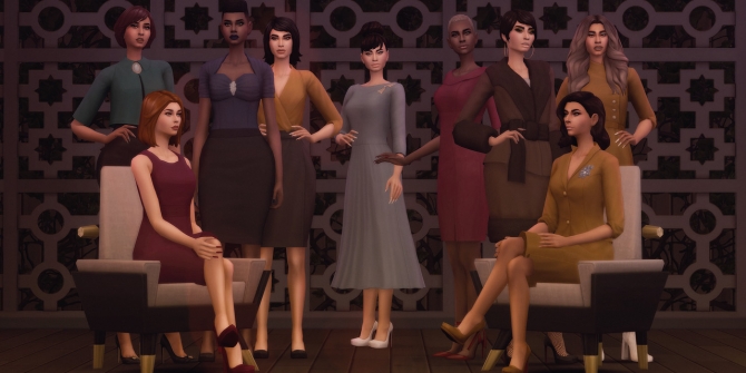 Fifth Avenue Fashions S3 Conversion At Busted Pixels Sims 4 Updates