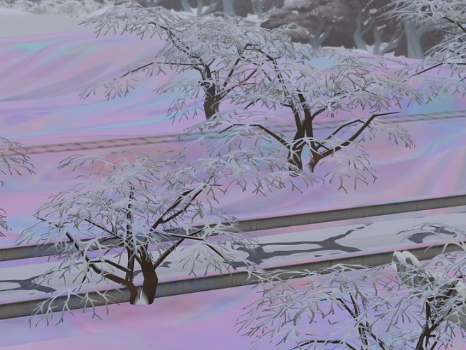 Sims 4 Its Holographic Snow at KAWAIISTACIE