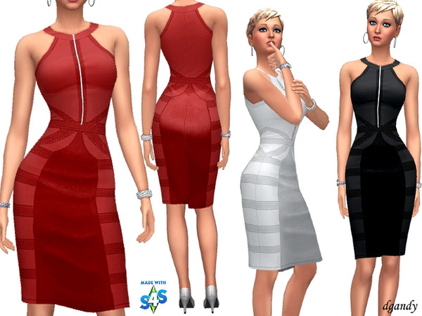 Sims 4 Dress C201901 3c 19 by dgandy at TSR