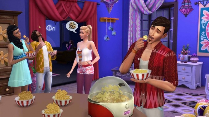 Movie Night Event At Kawaiistacie Sims 4 Updates