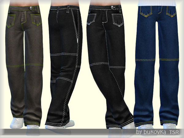 Sims 4 Pants Line by bukovka at TSR