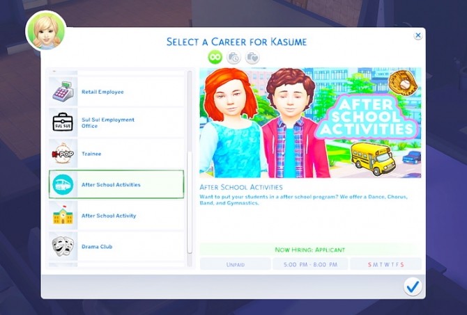 Sims 4 After School Bundle #1 by BeautifulLache at KAWAIISTACIE