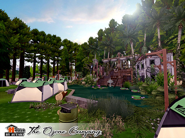 Sims 4 The Ozone Camping by autaki at TSR