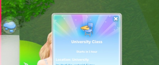Sims 4 University Class Event at KAWAIISTACIE