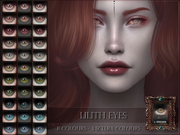 Sims 4 Lilith Eyes by RemusSirion at TSR