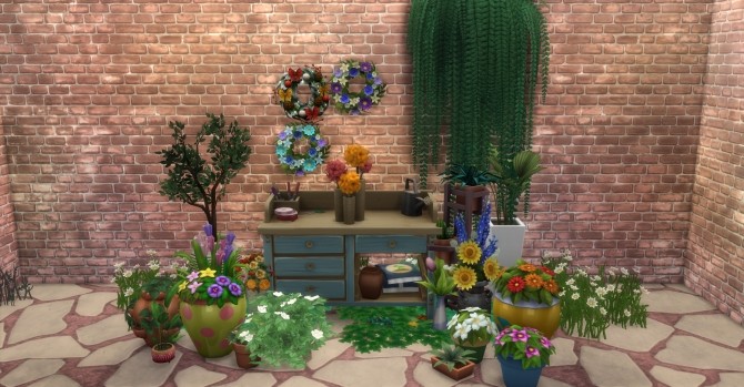 Sims 4 Faster Flower Arranging by c821118 at Mod The Sims