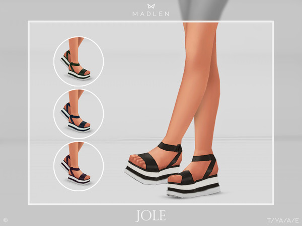 Sims 4 Madlen Jole Shoes by MJ95 at TSR