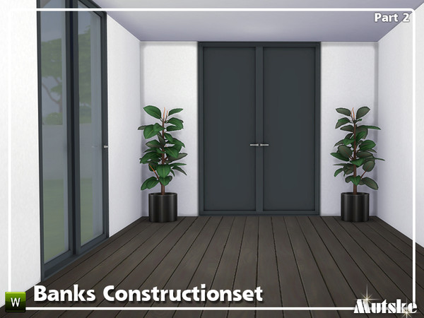 Sims 4 Banks Construction set Part 2 by mutske at TSR