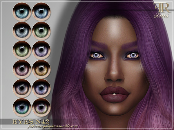 Sims 4 FRS Eyes N42 by FashionRoyaltySims at TSR