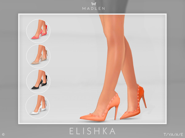 Sims 4 Madlen Elishka Shoes by MJ95 at TSR
