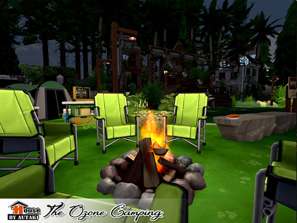 Sims 4 The Ozone Camping by autaki at TSR