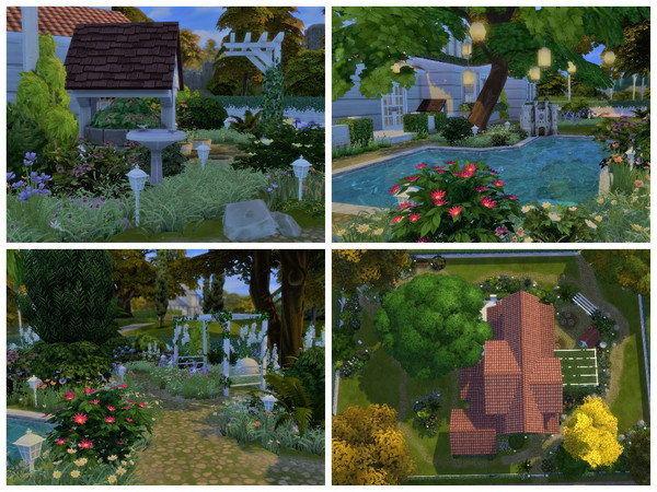 Sims 4 Villa Gloria by Alibrandi at TSR