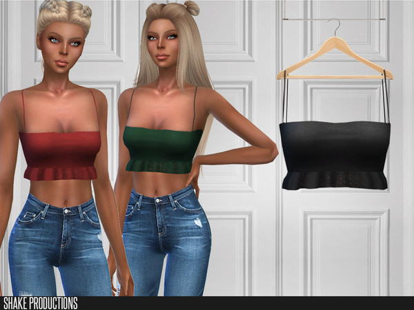 Sims 4 221 Top by ShakeProductions at TSR