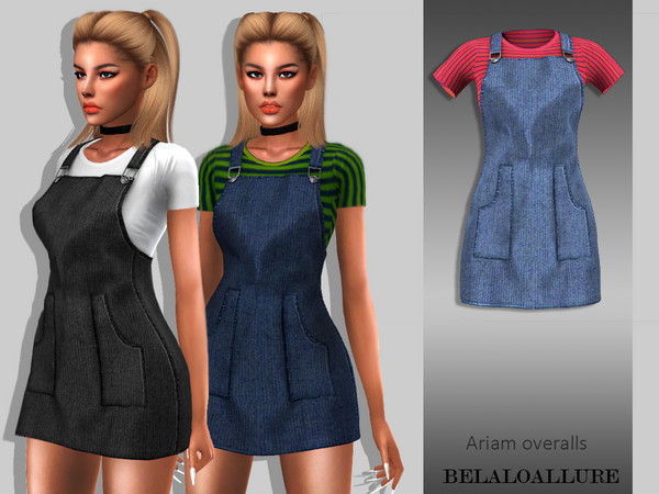 Sims 4 Ariam overall by Belaloallure at TSR