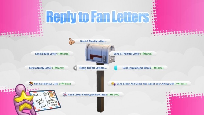 Sims 4 Reply to Fan Letters by Itsmysimmod at Mod The Sims