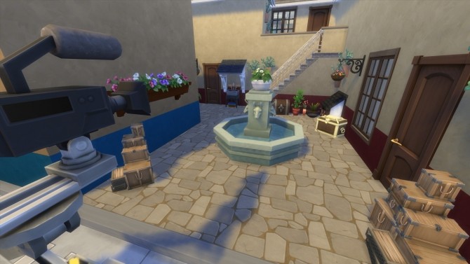 Sims 4 El chavo del ocho Scenario or residencial village by iSandor at Mod The Sims